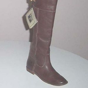 Frye Women's Paige brown tall riding boots 6.5 B